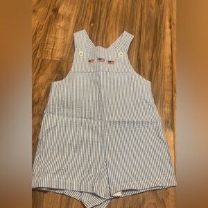 Seer Sucker American Flag Jon Jon.